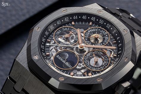 audemars piguet black price|audemars piguet skeleton perpetual calendar.